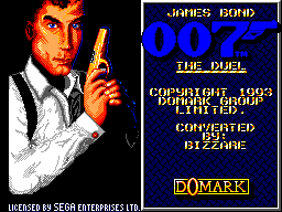 James Bond 007 - The Duel (Brazil) Title Screen